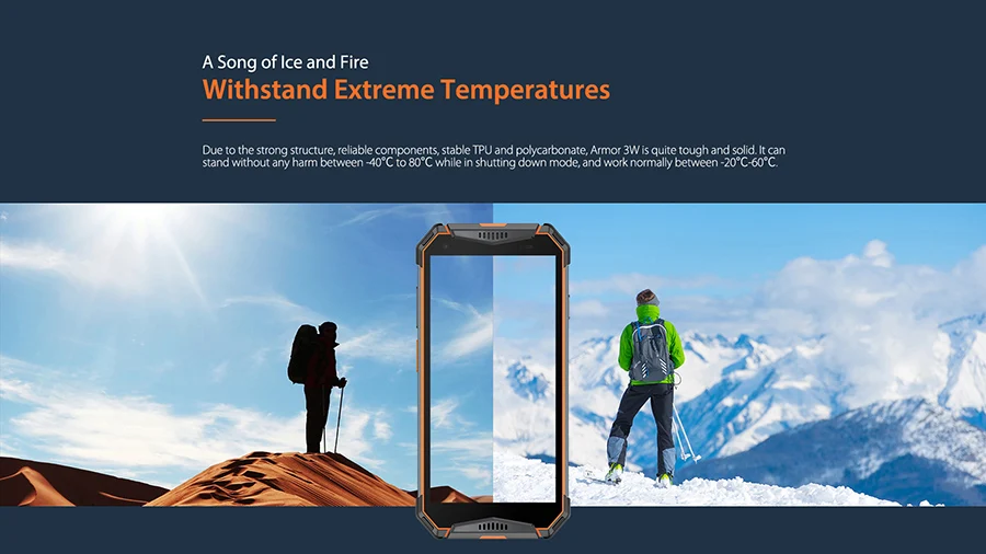 Ulefone Armor 3W 5," FHD+ Android 9,0 Helio P70 Octa Core 6 ГБ 64 Гб Смартфон 21 МП 10300 мАч 4G OTG NFC мобильный телефон