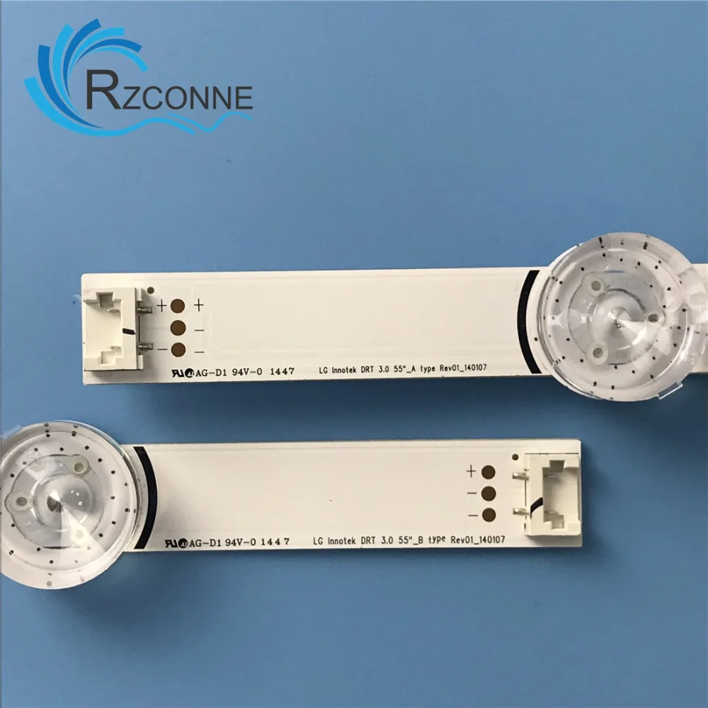 

LED Backlight strip 11 Lamp For LG 55"TV DRT 3.0 55 55LB561V LG55LF5950 6916L-1991A 1992A 55LB652T 6916L-1988A 6916L-1987A
