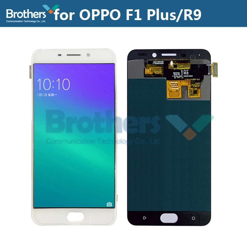 Для OPPO F1 Plus R9 ЖК экран дисплей с/без рамки для сенсорный дигитайзер сборка TFT