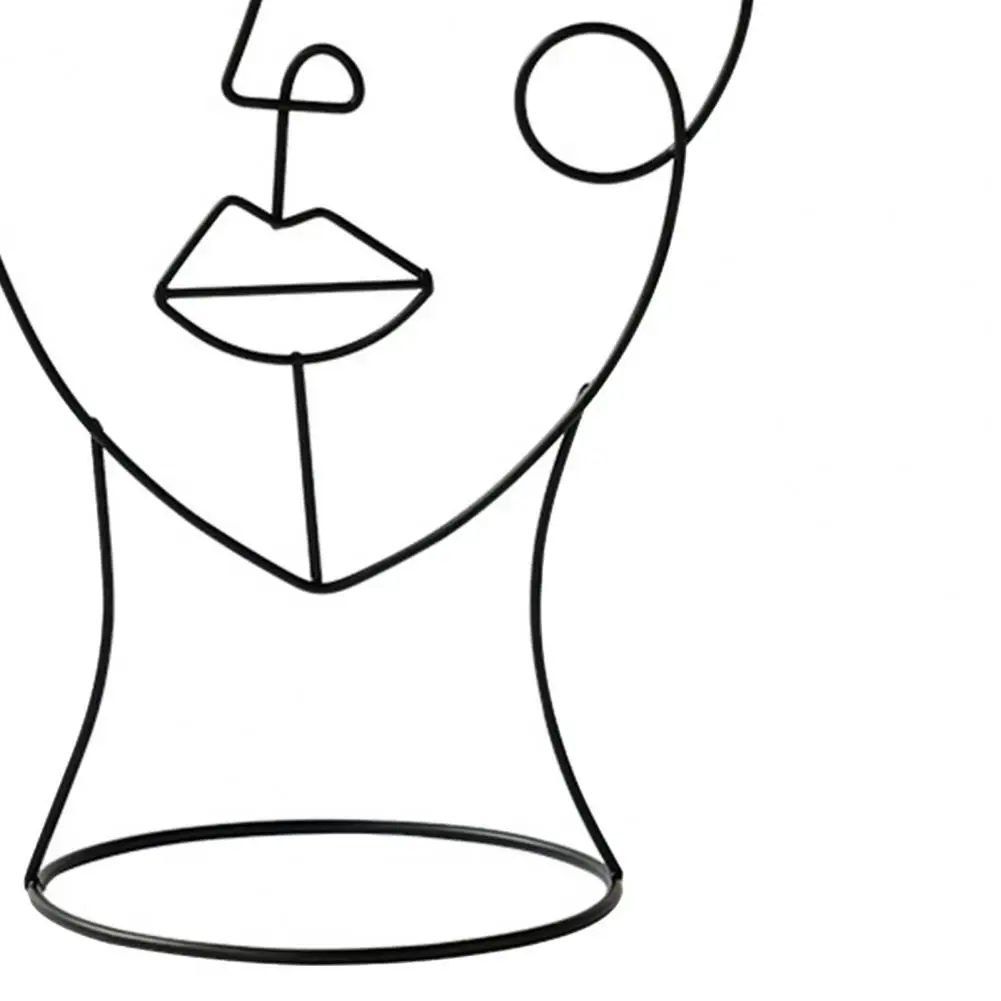 

Art Ornament Abstract Eye-catching Iron Funny Interesting Unique Art Decoration for Home