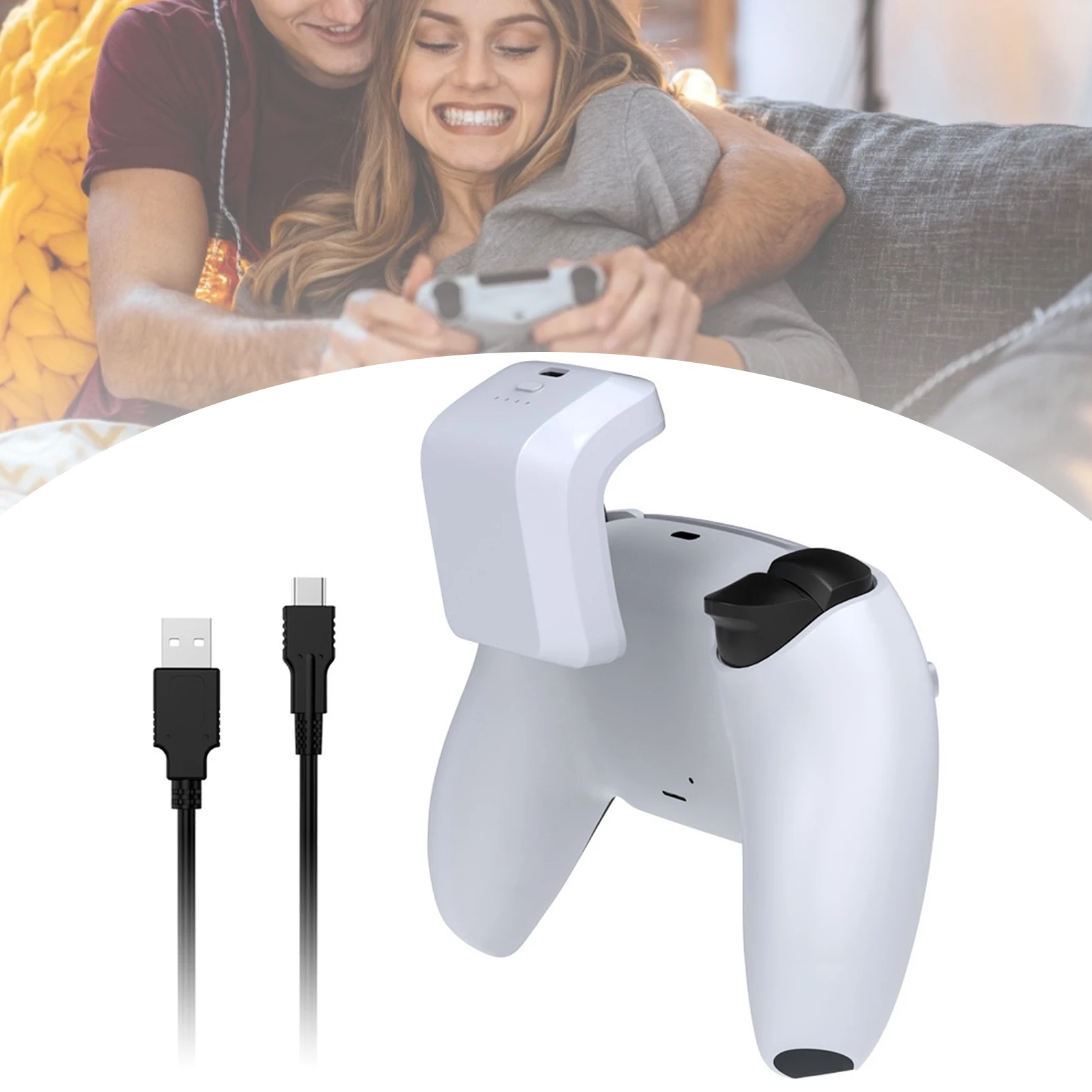 

1500mAh For PS5 Controller Battery Changing Kit For PS5 Gamepad Rechargeable Battery Pack Charger For PS5 Game Accessories 2021