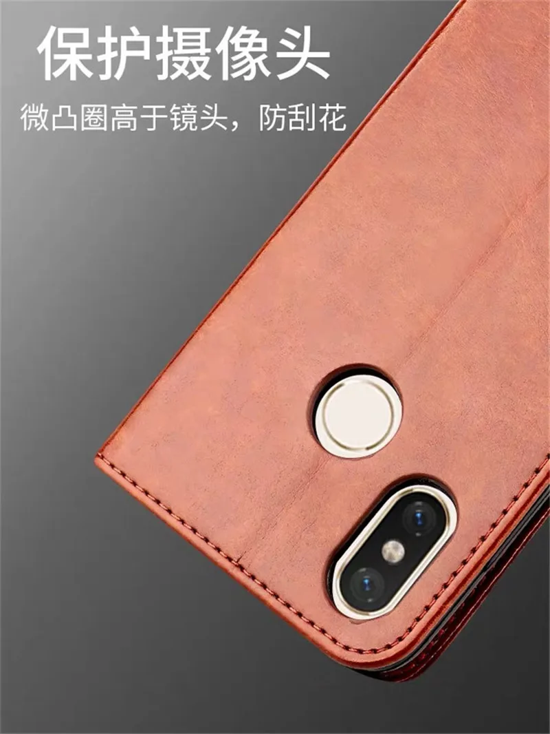 Роскошный кожаный флип-чехол на магните для Philips Xenium W8500 чехол-кошелек с