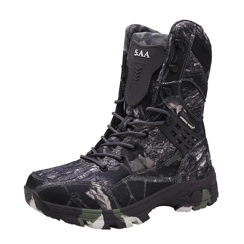 Высококачественные водонепроницаемые тактические военные ботинки мужские