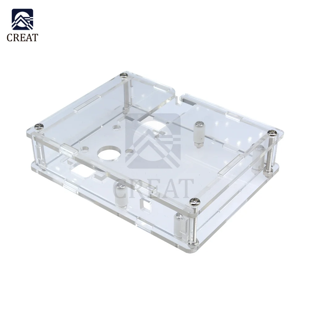 Прозрачный Акриловый чехол для телефона оболочка емкость тестера транзисторов