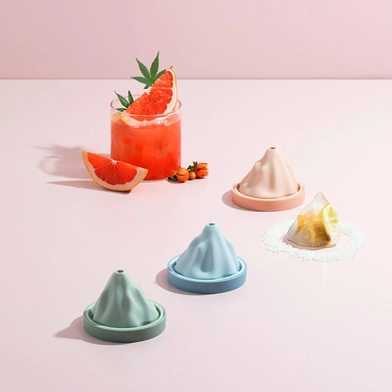 

Ice Cube Tray 3D Snow Mountain Mold DIY Ice Maker Household Use Cool Whiskey Wine Kitchen Tools Pudding Ice Cream Mold