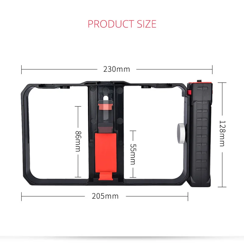 Видео Камера клетка стабилизатор плёнки делая Rig для сотового телефона кронштейн