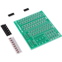 1 5mm components solder kit practice pcb board electric diy kit learning training suite