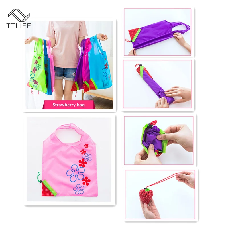 Оригинальная Экологически чистая сумка для хранения TTLIFE складная Складная