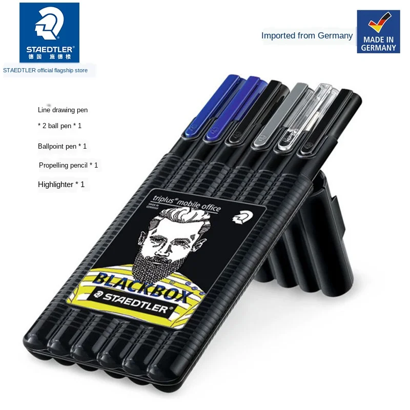 Staedtler German STAEDTLER 34 Sb6b Writing Set Ball Pen Thre
