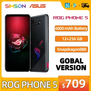 New Global Version ASUS ROG Phone 5 Snapdragon888 16GB RAM 256GB ROM
6000mAh 65W NFC Android Q OTA Update Gaming Phone ROG5