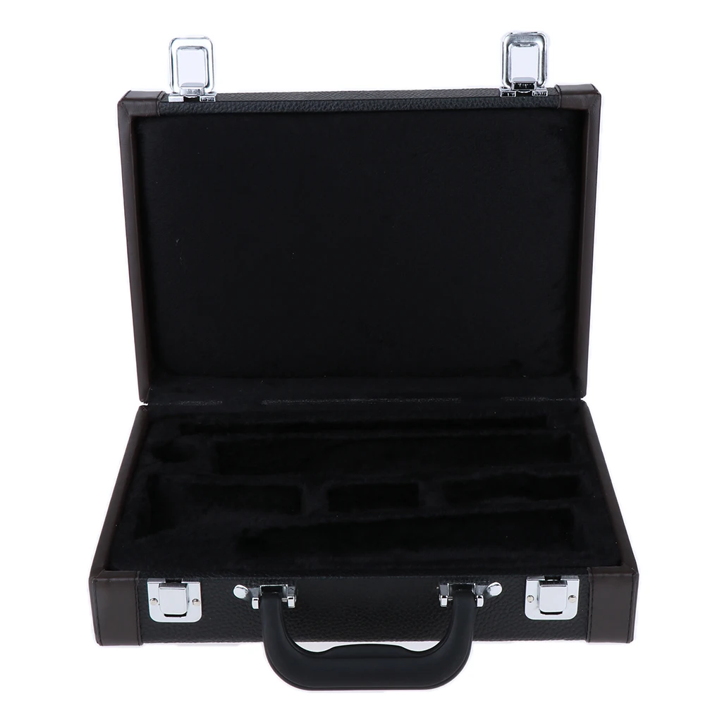 

MagiDeal Flat Bb Clarinet Case with Locking Latch and Plush Lined Interior