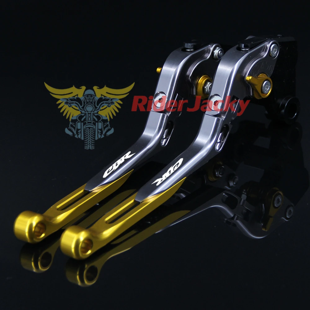 Логотип CBR Golden + Titanium Для Honda 900RR CBR900RR 1993 1999 1997 1998 Складные выдвижные рычаги