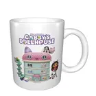 Детская модная кофейная чашка Gabbys с логотипом группы кукольного домика, черная 2021, кофейная чашка, кофейная кружка, Tiki Bar, латунная кружка