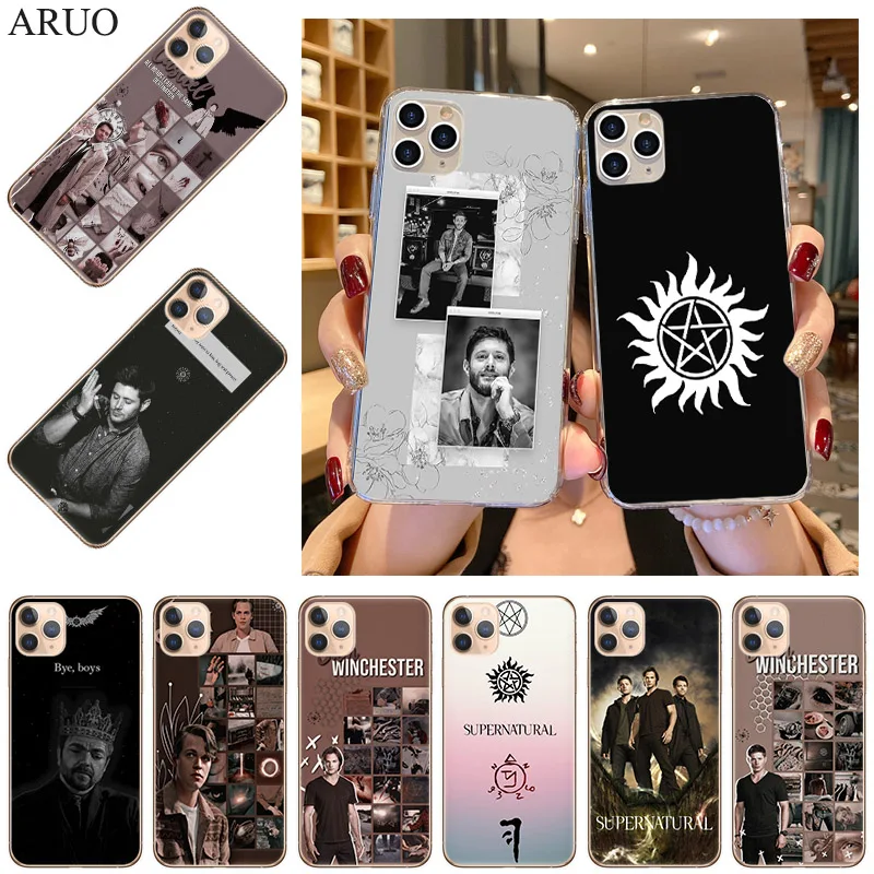 

Soft TPU Phone Case For iPhone 13 12 11 Pro XS Max SE2020 7 8 6 Plus 12mini X XR Supernatural Jensen Ackles Silicone Cases Cover