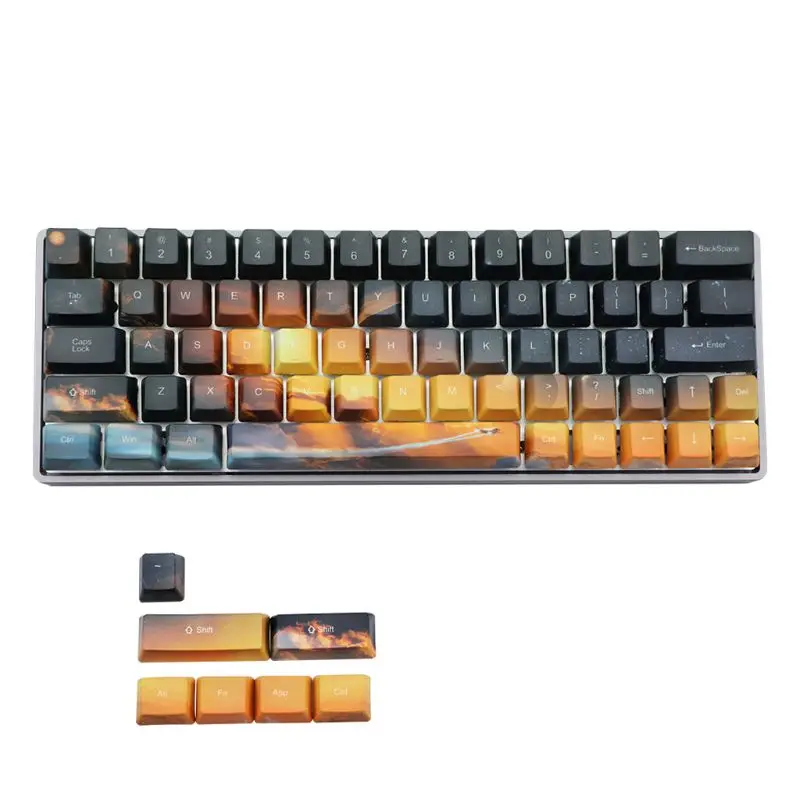 

Mars Spaceship OEM PBT Keycap Mechanical Keyboard Keycaps Dye-Sublimation Keycap