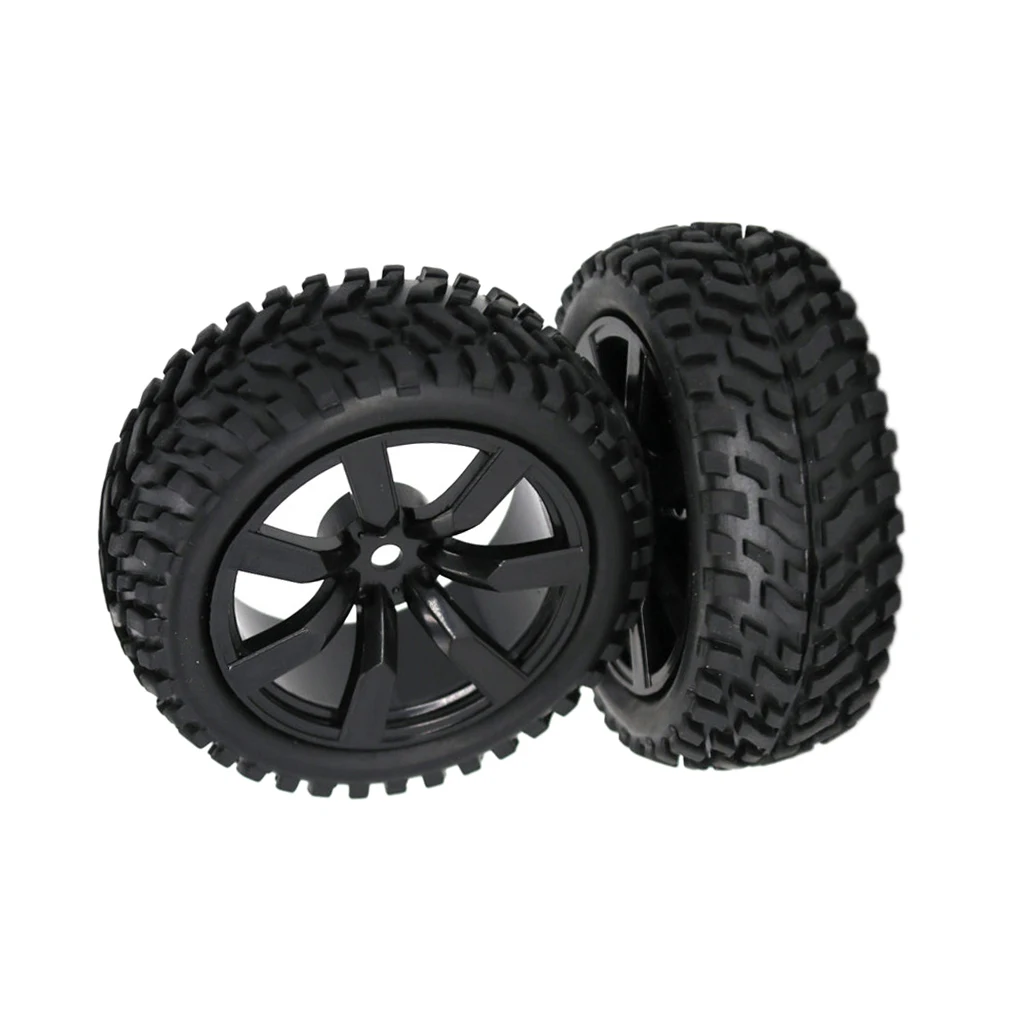 2 шт. резиновые шины для радиоуправляемых автомобилей 1/16 запчасти гоночных
