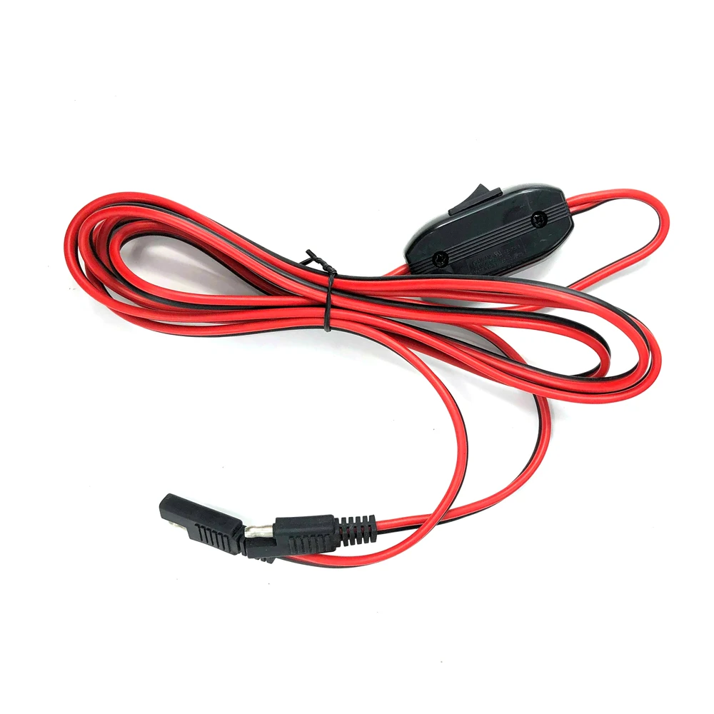 Удлинительный кабель 180 см 14AWG SAE TO 2-контактный Соединительный шнур штекер для