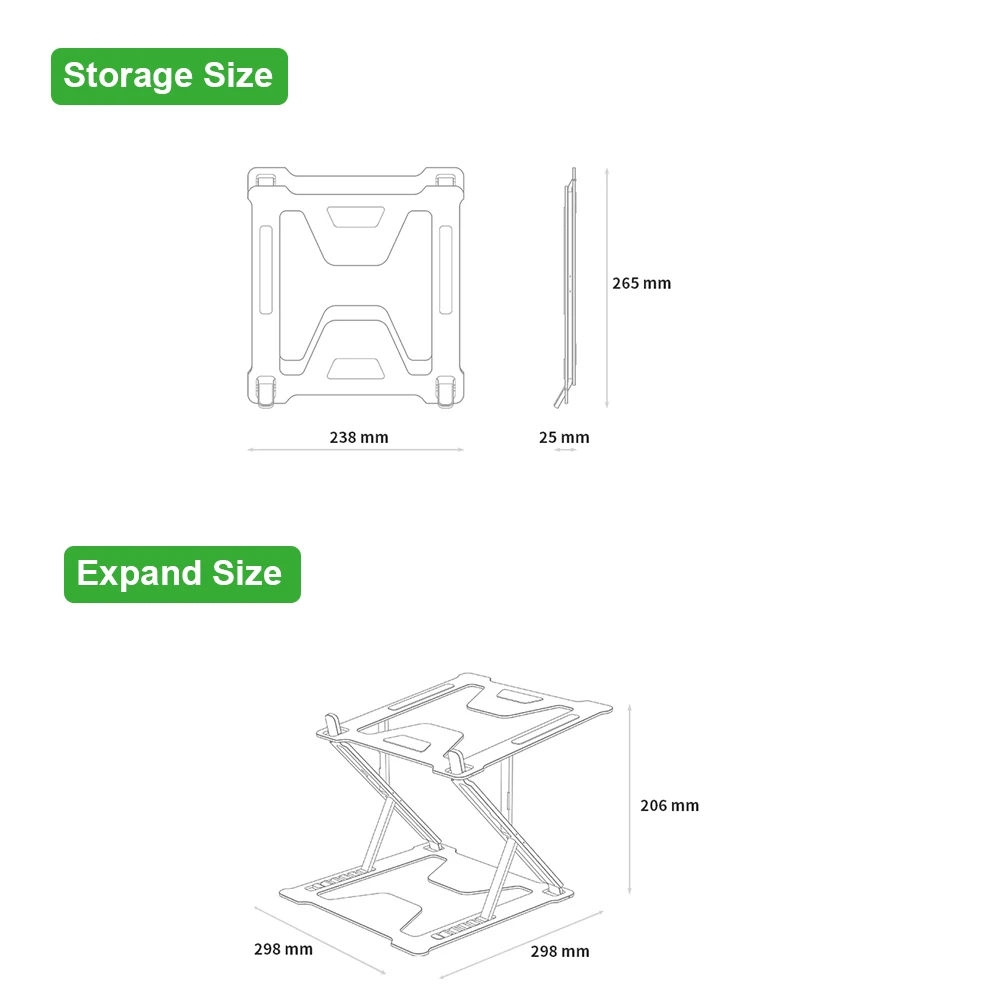 регулируемая подставка для