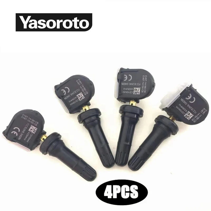 4 шт., Встроенные датчики давления в шинах для FORD Tpms, Φ Rdks, 433 МГц, 1862980, 2036, 832