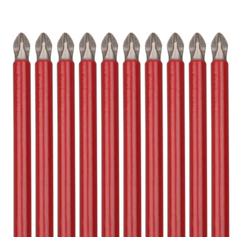 10Pcs PH2 150mm Power Drill Bit Set Long Reach Non Slip 1/4'' Hex Screwdriver | Инструменты