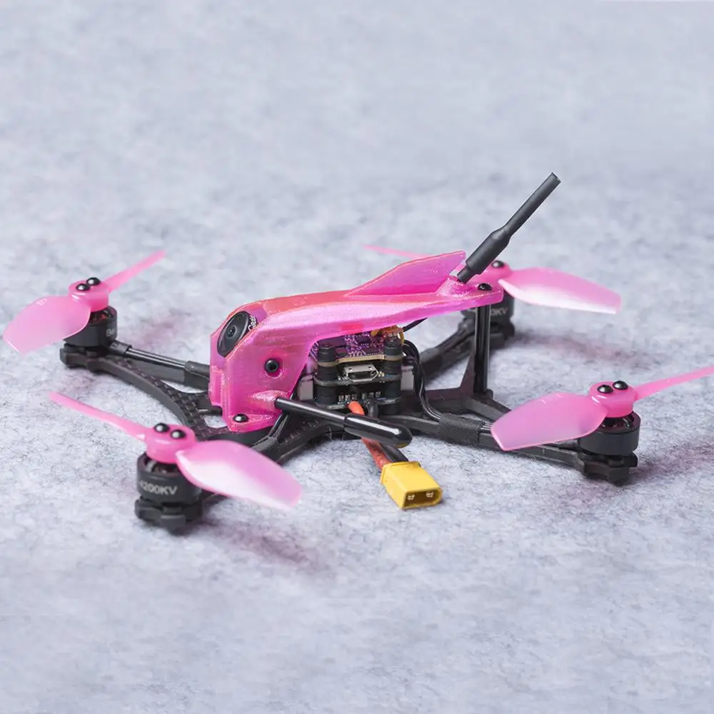 136RS Micro FPV гоночный Дрон 4S версия)-BNF с навесом | Игрушки и хобби