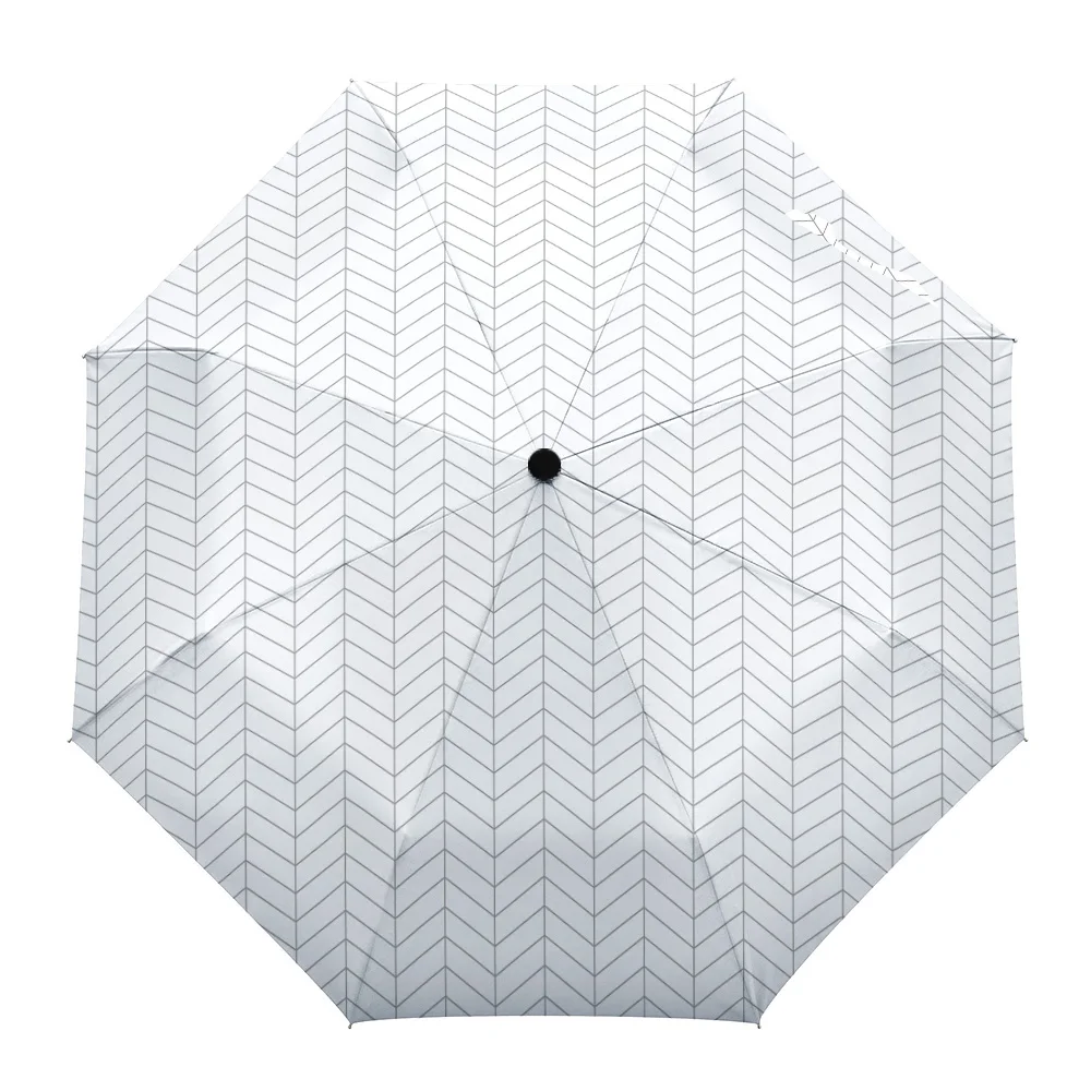 Современный автоматический складной зонт с надписью восемь костей женский и