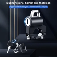 bicycle helmet lock versatile metal bold design for motorcycle cycling helmet lock bike helmet lock