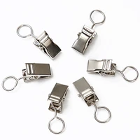 50 pcs stainless steel curtain clips with hook for curtain photos home decoration outdoor party wire holder storage organization