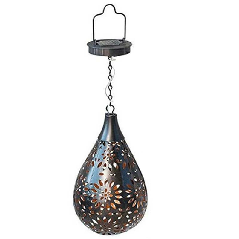 

1 Pack Hanging Solar Lights Solar Lantern Garden Boho LED Flower for Garden Outdoor