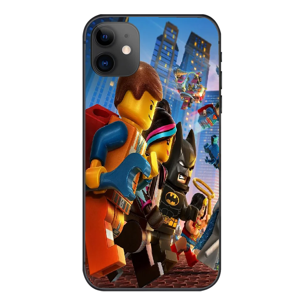 

Anime Legos Ninjago One Direction Shell Phone Case for iphone12 11 XS 8 7 S Plus SE X XR coque Cellphones Silicone Cover Fundas