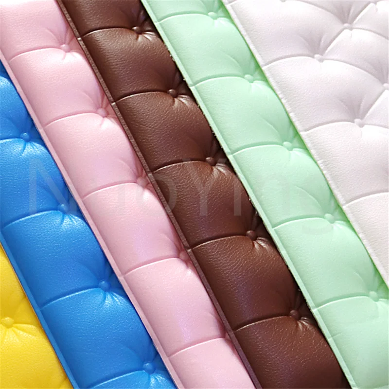 

Водонепроницаемые самоклеящиеся настенные 3d-наклейки из пены, подходят для спальни, детские обои с защитой от столкновений