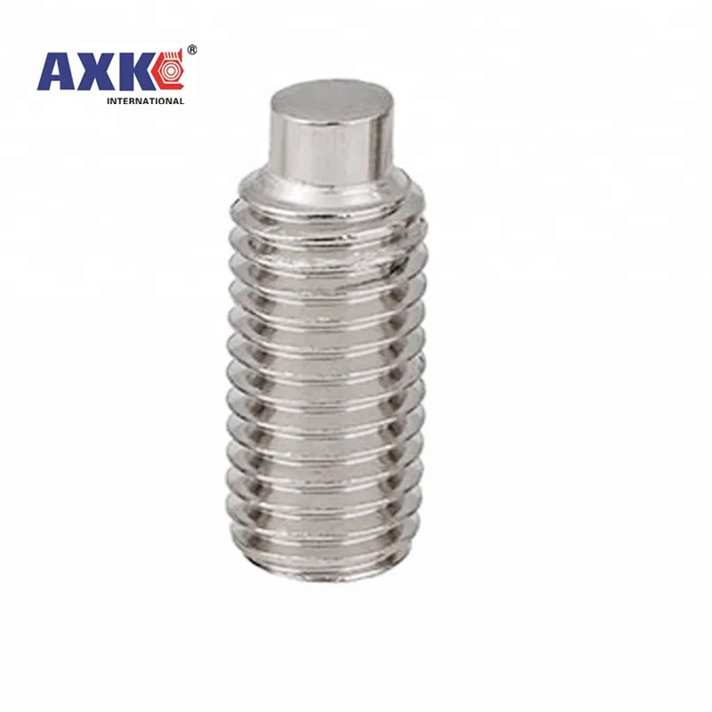 10/50 шт. M3 M4 M5 M6 M8 DIN915 304 Шестигранная головка из нержавеющей стали набор винтов с