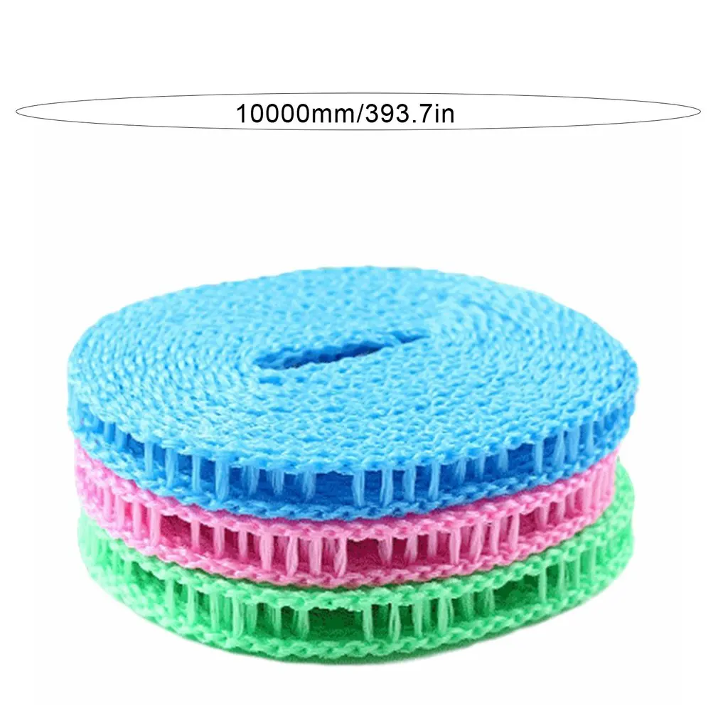 

Anti-slip And Windproof Clothesline Fenced Clothesline Quilt Line Drying Line Outdoor Travel Convenience