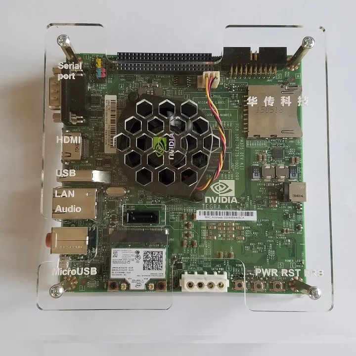 

Jetson TK1 Mainboard Acrylic Protective Case