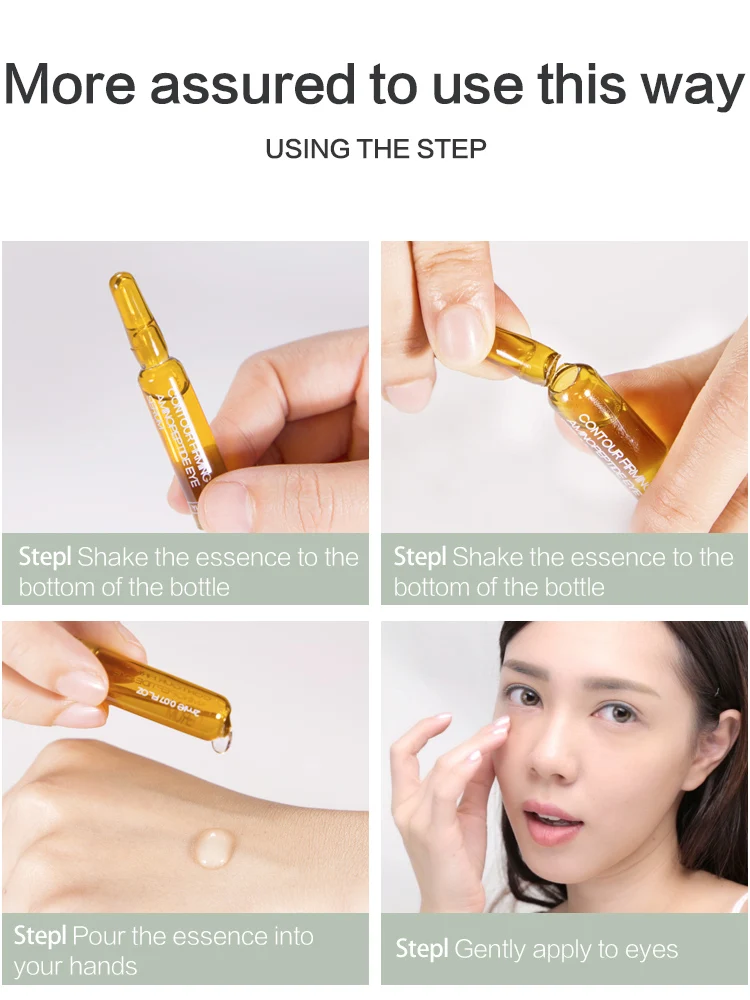 

Yuranm Eye essence small bottle eye lines desalination fine lines moisturizing anti-wrinkle lifting tightening eye repair