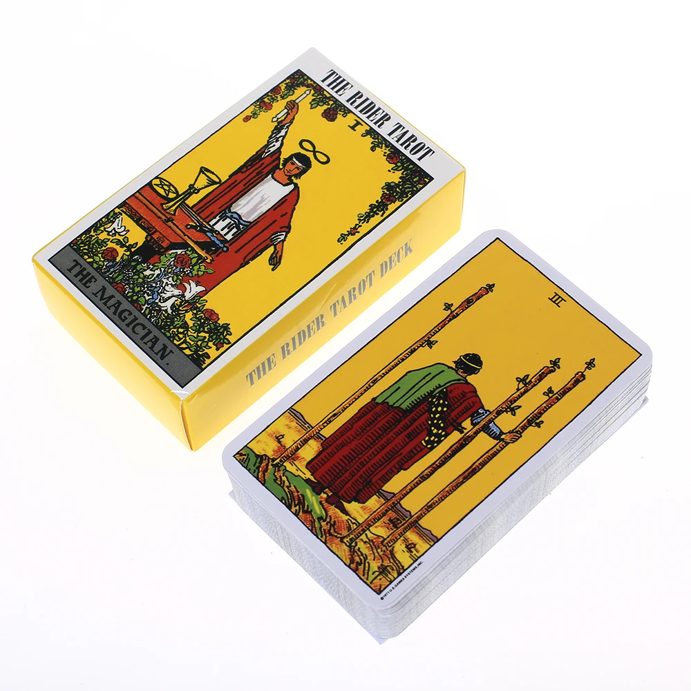 Or&aacute;culo Rider-cartas de Tarot Waite, cartas de or&aacute;culo, cartas de or&aacute;culo, juegos de mesa, tarjetas de Palying para fiesta-3