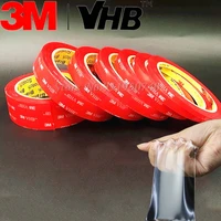 double sided 3m long width 6810121520mm strong clear transparent acrylic foam adhesive tape vhb car officehome decoratron