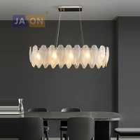 gold chrome silver white goose feather round oval led chandelier lighting lustre suspension luminaire lampen for foyer