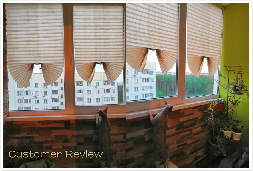 Самоклеящиеся плиссированные жалюзи занавески полузатемненные окна для кухни