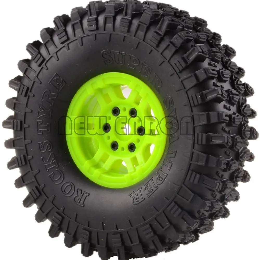 Новинка ENRON 1 шт. 9 дюйма ступица обода колеса и 120 мм супер шины Swamper для Rock Crawler RC 1:10