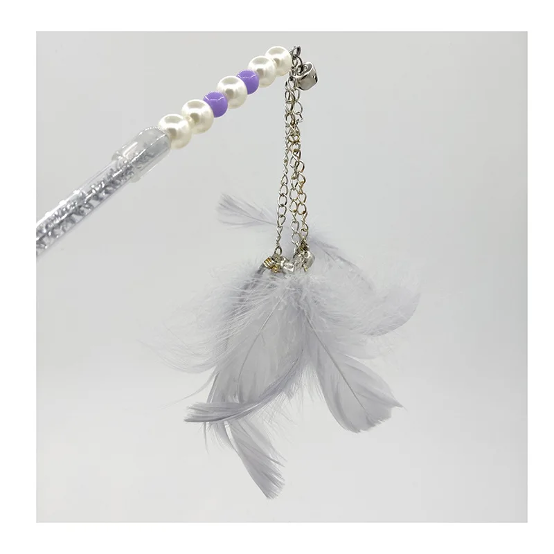 

The new fairy cat cat stick, bell, feather cat stick, interactive cat cat toy