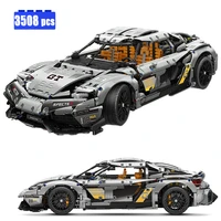 high tech technical racing car super car building blocks assembling model moc city sports vehicle bricks toys for children gift