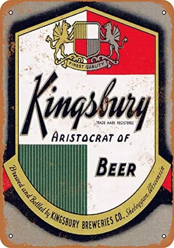 

Metal Sign - Kingsbury Beer - Vintage Look 2