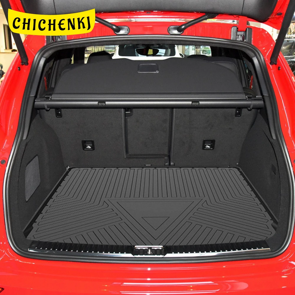 

For Porsche Cayenne 92A 2011-2017 Auto Car Cargo Liner All-Weather TPE Non-slip Trunk Mats Boot Tray Carpet Interior Accessories