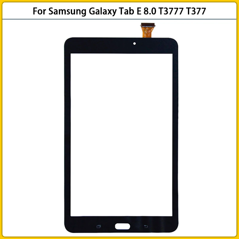 Новый сенсорный экран с ЖК-дисплеем и цифровым сенсором для Samsung Galaxy Tab E 8.0 T3777 T377, замена передней стеклянной панели с сенсорным экраном.