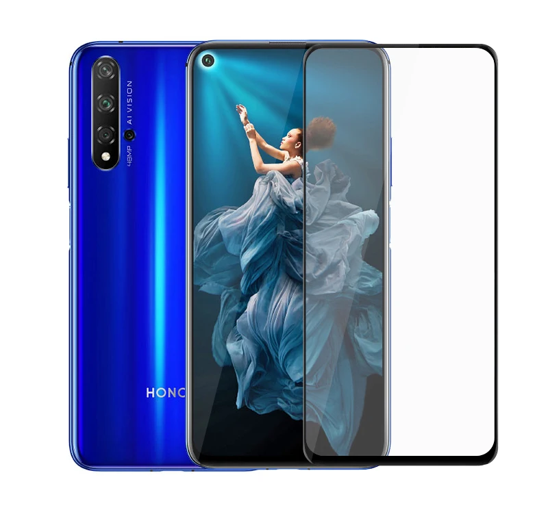 15D изогнутое закаленное стекло на Huawei Honor 9X20 Lite Pro 20i Защита экрана для 20 20Pro i