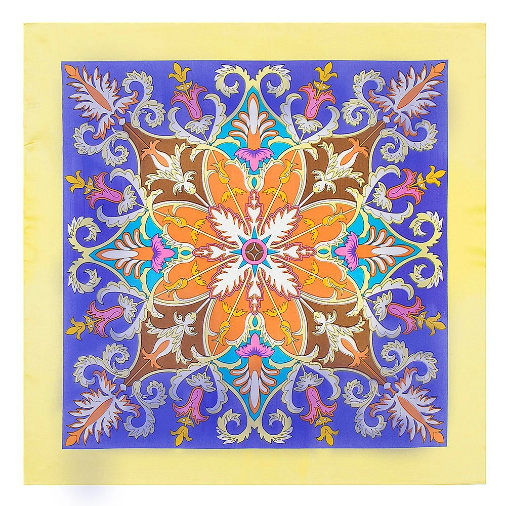 

Fashion print silk scarf square women small size skinny bag tie band ribbon neck head kerchief satin smooth foulard scarvesHijab