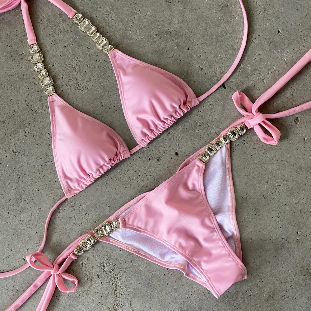 OMCHION с украшением в виде кристаллов бриллиантов для Для женщин сексуальный