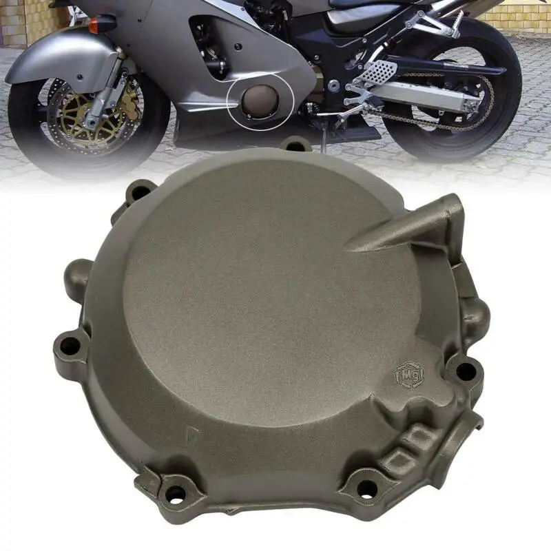 

Левая крышка статора двигателя мотоцикла, Картер для KAWASAKI Ninja ZX12 ZX12R 2000 2001, алюминий