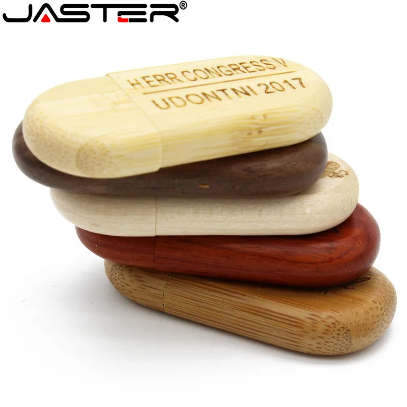 Usb флеш накопитель JASTER деревянный с логотипом на заказ 4/16/32/64 ГБ|flash drive memory stick|memory